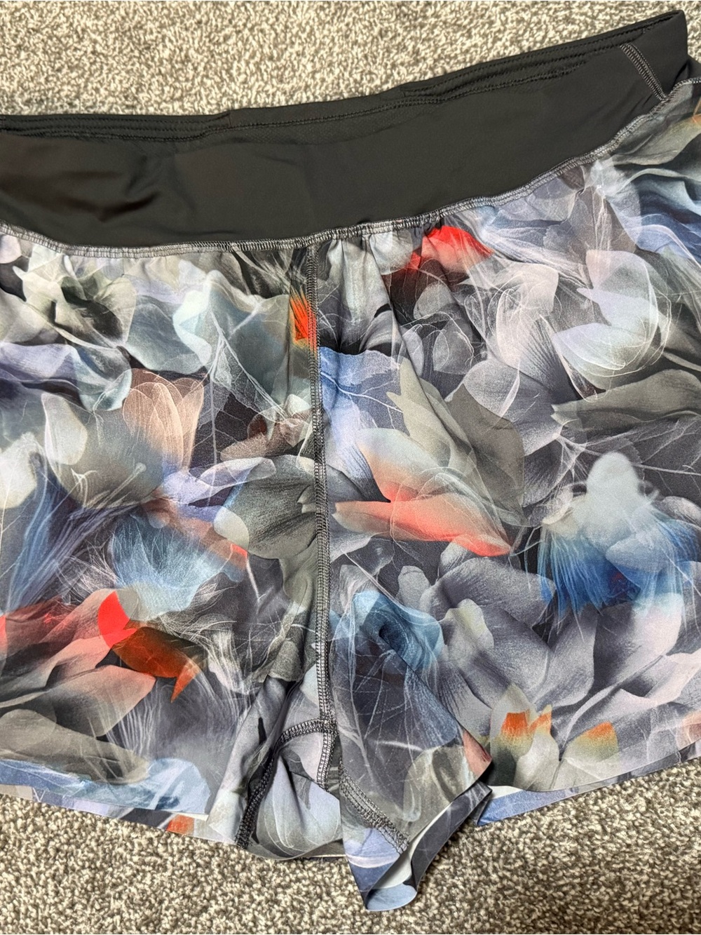 Fast and free Women's Floral-Print Athletic Shorts